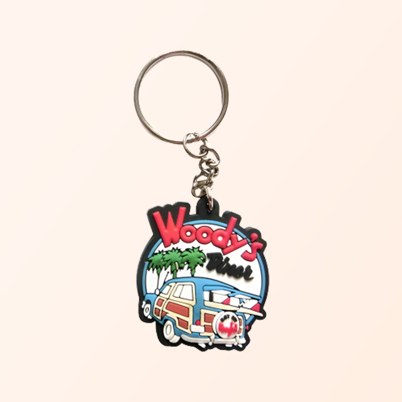 PVC key chain